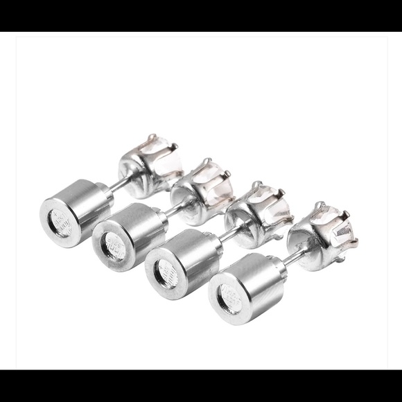 LED Swarovski stud light earrings - Picture 5 of 10